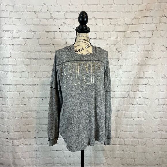 Victoria Secret open back lightweight hoodie size small - Picture 1 of 11